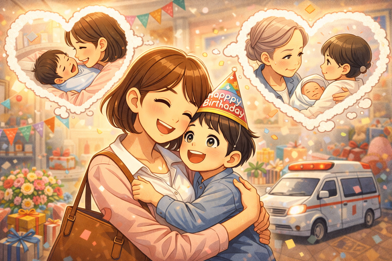 おめでとう！が変化する アイチャッチ