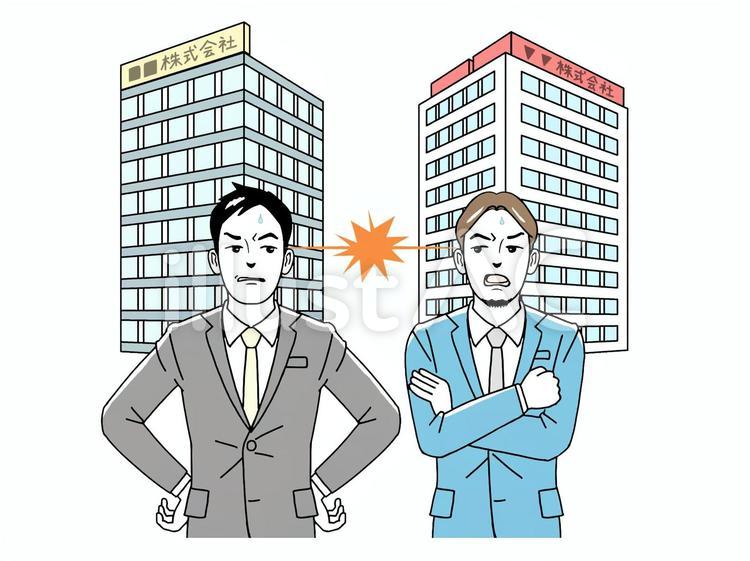 バチバチの競合他社とお酒を飲んできたった① アイチャッチ
