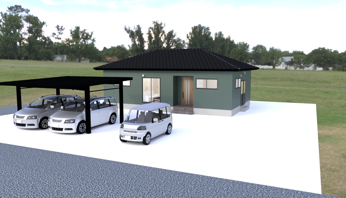 二人暮らしの平屋～永く暮らす家～in八頭郡八頭町 アイチャッチ