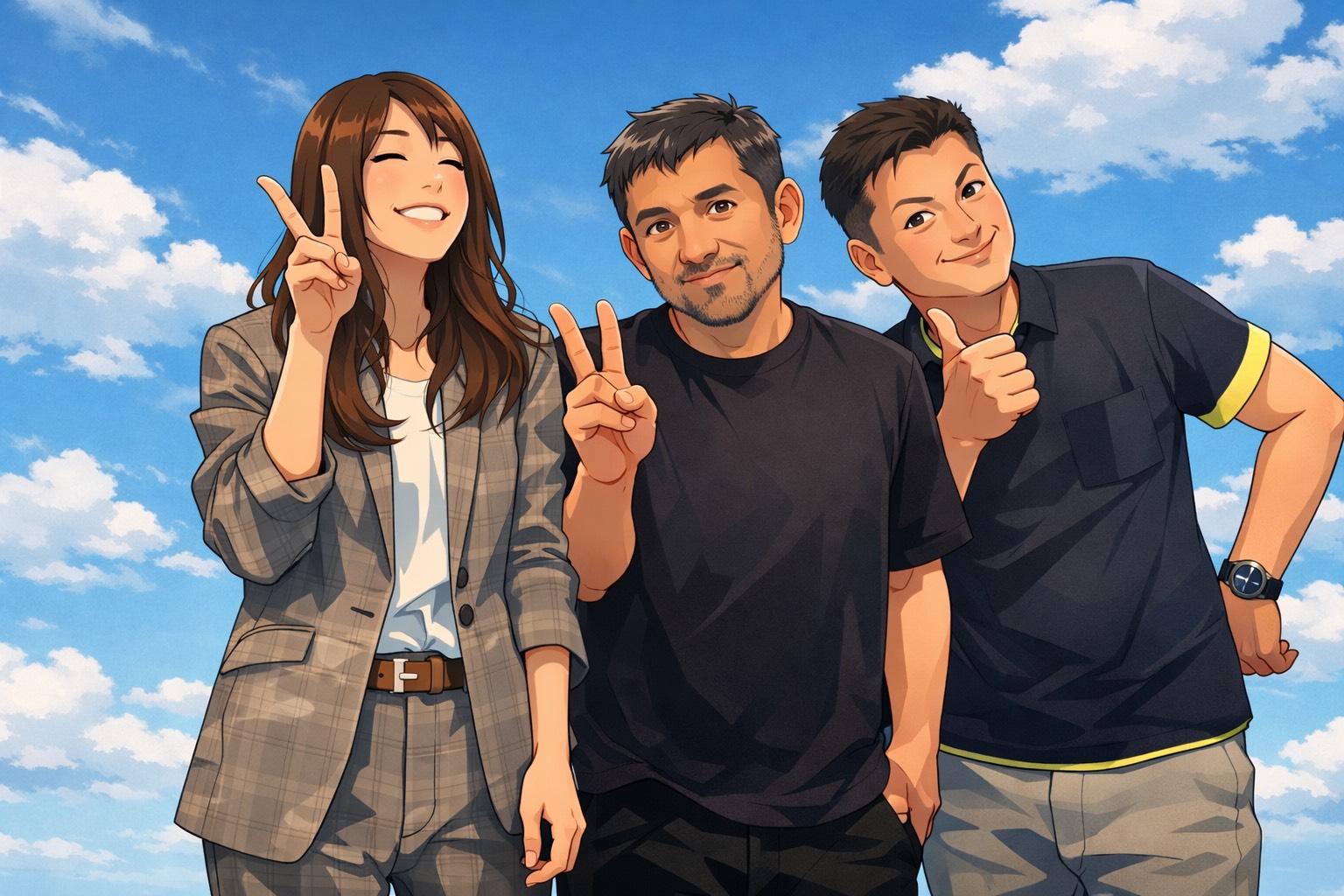 3人そろって♪ アイチャッチ