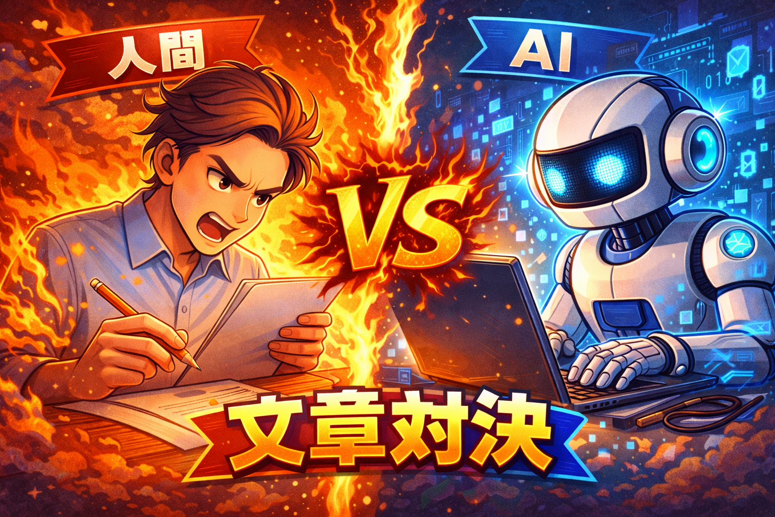 社長 VS ChatGPT　文章対決②～チャッピー編 アイチャッチ