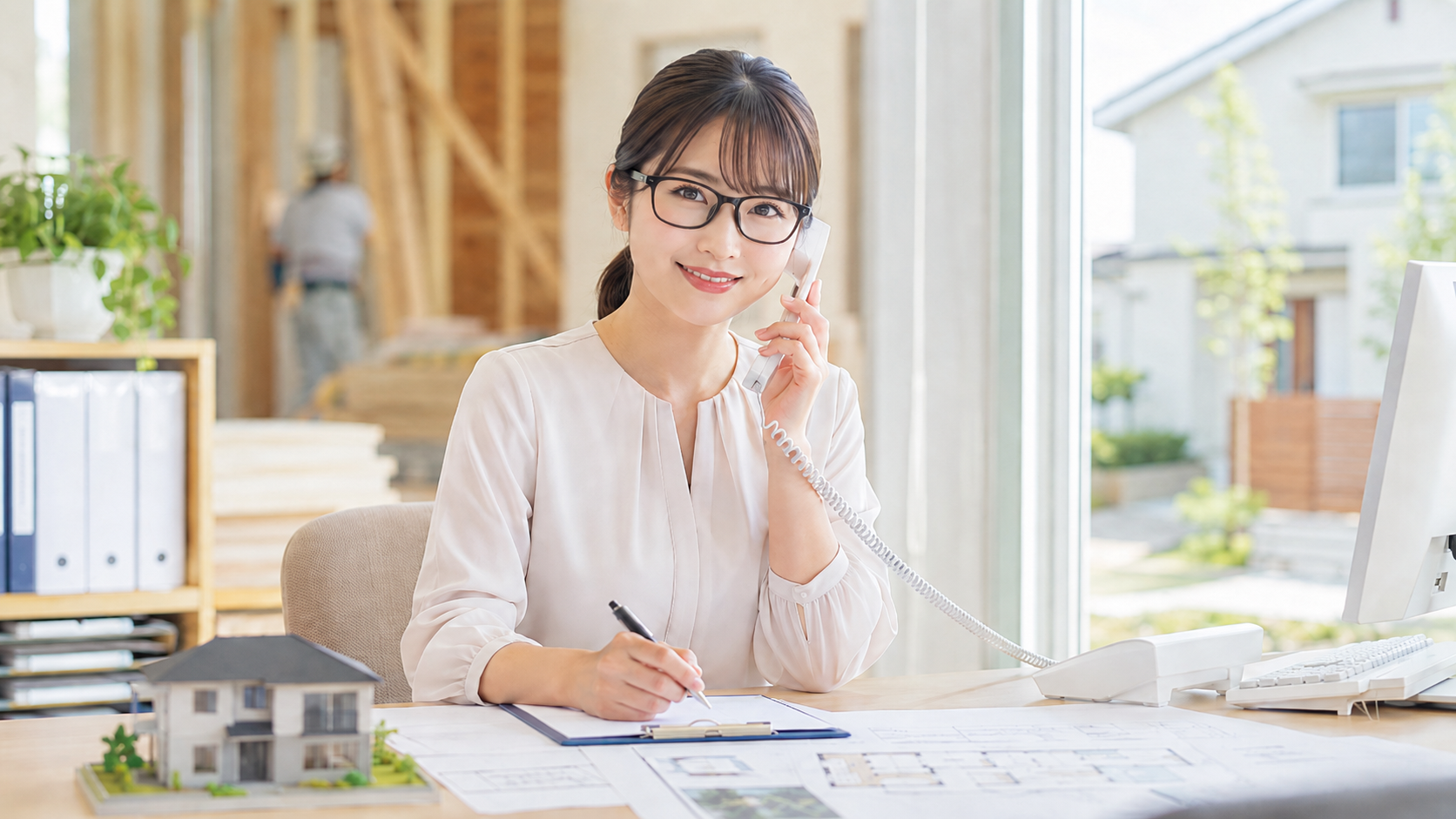 事務員A、ブログデビューしました。 アイチャッチ