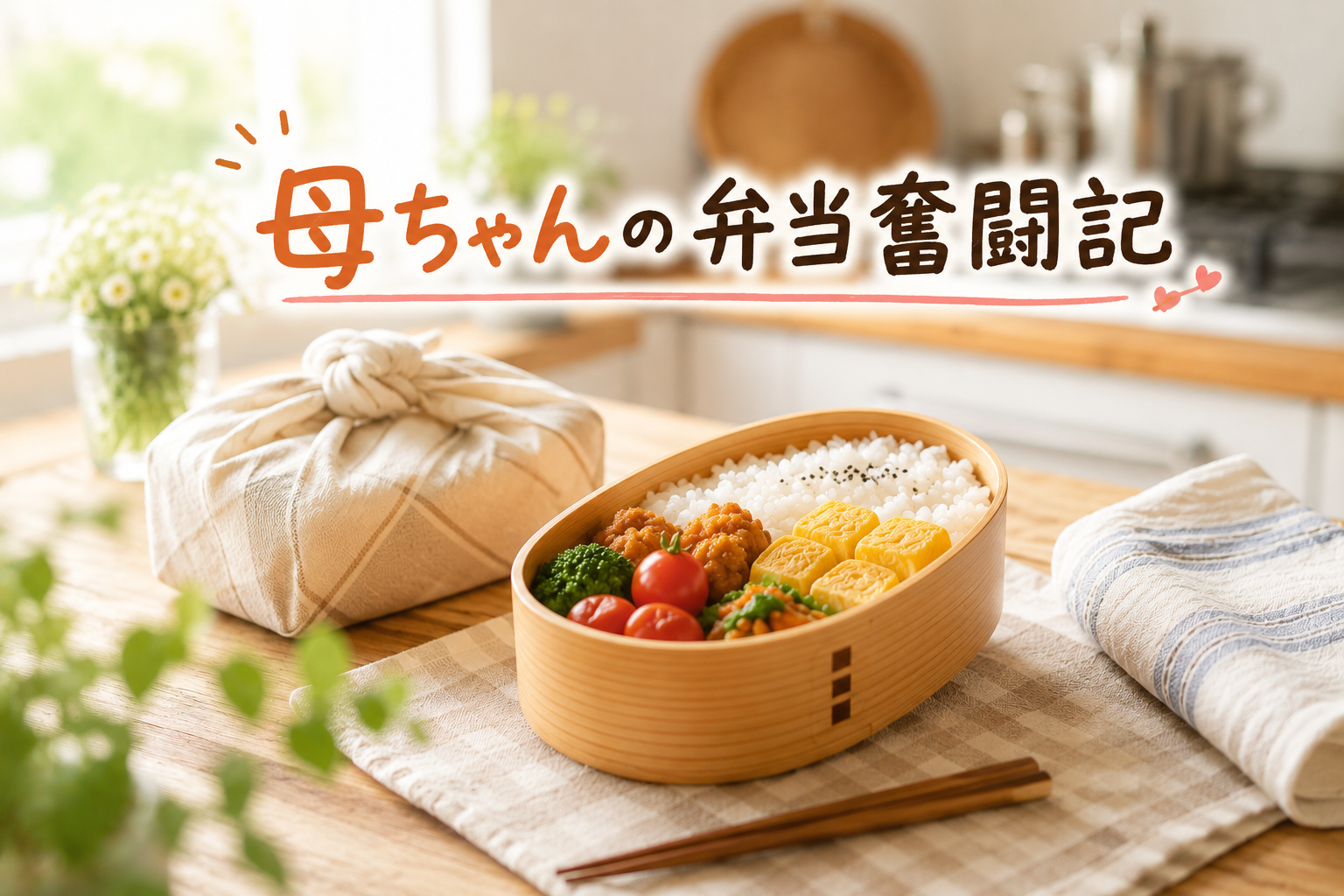 母ちゃんの弁当奮闘記 アイチャッチ